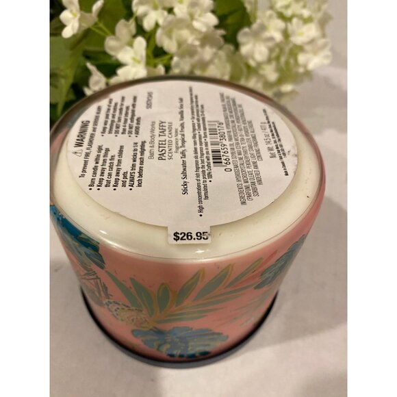Bath & Body Works “Pastel Taffy” NEW 3 Wick Candle - Picture 6 of 6